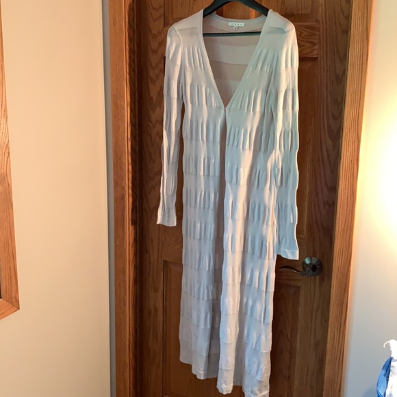 Cabi Nantucket Gray Long Duster Cardigan - Picture 2 of 7